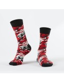 Men\'s red camo socks SM23 - Online store - Boutique